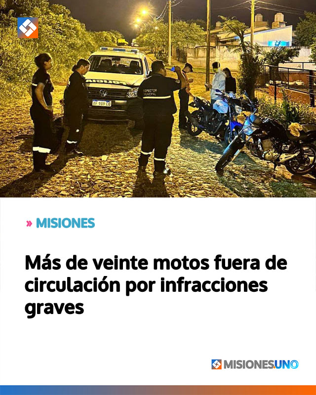 Operativos policiales en Misiones dejaron detenidos y bienes recuperados en Posadas, Jardín América y Puerto Leoni