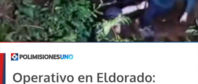 Operativo en Eldorado: recapturaron al evadido que intentó ocultarse en el monte y la costa del Paraná